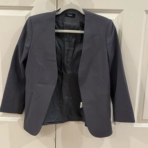 Theory gray blazer